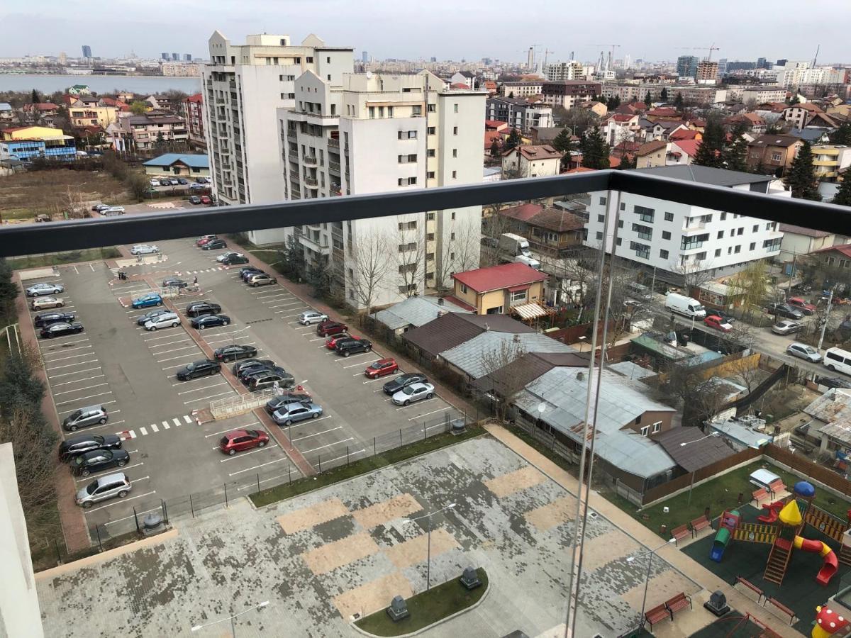 Luxury Westpark 2-Room Apartment Lakeview W5 布加勒斯特 外观 照片